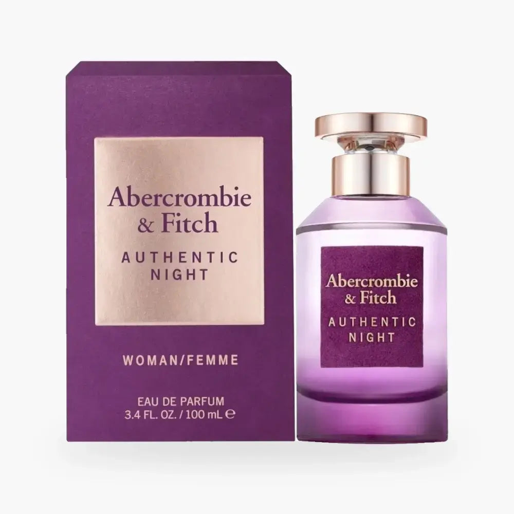 Abercrombie & Fitch - Authentic Night Femme EDP (100 ML)