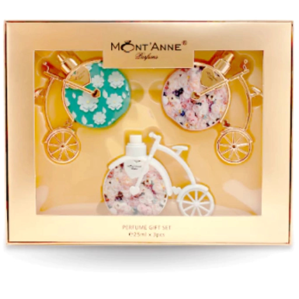 Mont’Anne - Kit Gift Set - Beauty Flower Luxe - With love Luxe - With Love Glamour (3x 25 ML)